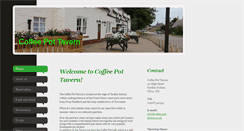 Desktop Screenshot of coffee-pot-tavern.co.uk